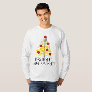 Camiseta Menos Agitação Mais Espaguete