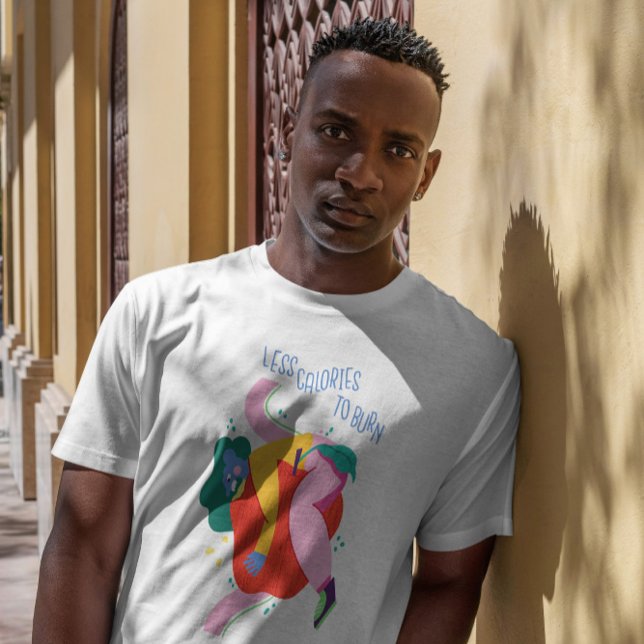 Camiseta Menos Calorias Vegan (Criador carregado)