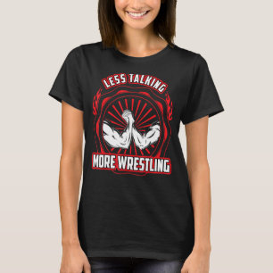 Camiseta Menos Conversa Mais Braço de Ferro