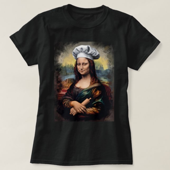 Camiseta Menos conversa mais Cozinhar (Frente do Design)