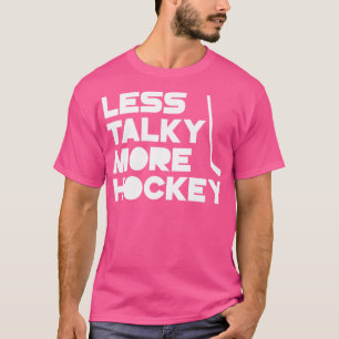 Camiseta Menos conversa mais hóquei