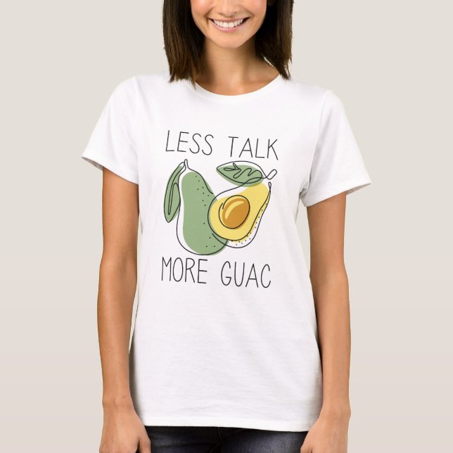 Camiseta Menos Conversar Mais Guac (Frente)