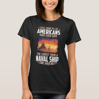 Camiseta Menos De Um Dos Americanos Já Viu O Sunset