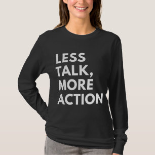CAMISETA MENOS FALA MAIS AÇÃO
