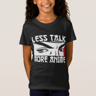 Camiseta Menos Fale Mais Anime - Anime Engraçado