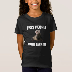 Camiseta Menos pessoas mais doninhas Funn