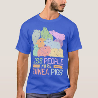 Camiseta Menos Pessoas Mais Porcos Guiné