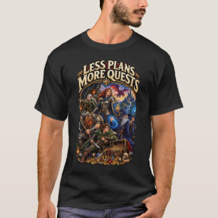 Camiseta Menos planos mais buscas