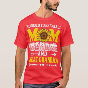 Camiseta Menos Ser Chamada Mãe Avó Para Dia de as mães