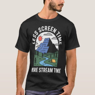 Camiseta Menos Tempo de Tela Mais Tempo de Transmissão Acam