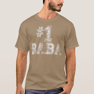 Camiseta Mens 1 Baba TNumber Um Dia de os pais Dar Prese