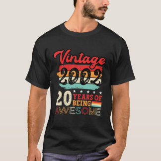 Camiseta Mens 20 Aniversário Legal Idea Transformando 20 An