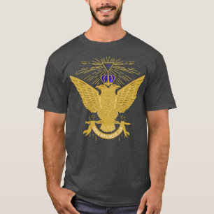 Camiseta Mens 33º Grau Mason T Masonic Tee Scottish