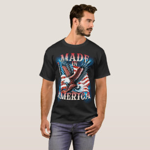 Camiseta Mens 4 de julho