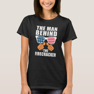 Camiseta Mens 4 De Julho Promoveu O Pai Novo Pai Bebê Ann