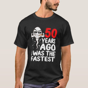 Camiseta Mens 50º Aniversário Gag Vestido 50 Anos Atrás Eu