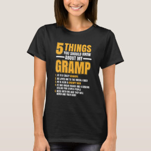 Camiseta Mens 5 Coisas Que Você Deveria Saber Sobre A Fa De
