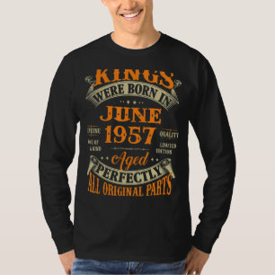 Camiseta Mens 65º Presente De Aniversário Para Nascer De Re