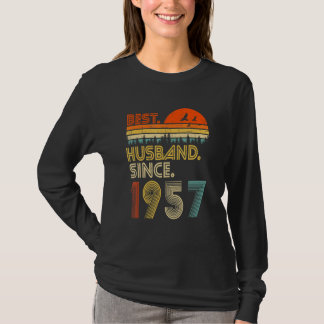 Camiseta Mens 65th Wedding Anniversary Best Husband Since