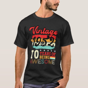 Camiseta Mens 70 Birthday Legal Bday Idea Transformando 70 