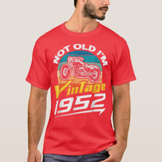 Camiseta Mens 70 Birthday Man Biker Legend Motorcycle Cho