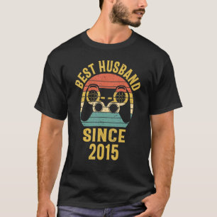 Camiseta Mens 7 Anniversário Melhor Marido Jogador Desde 20