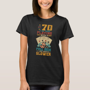 Camiseta Mens A 70 Brincando Com 70 de Cheio de de de