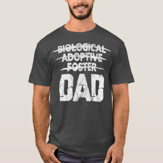 Camiseta Mens Adoptive Biológico Foster Adotion Love