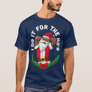 Camiseta Mens Adultos Humor Natal Eu Faço Para O Hos Bla