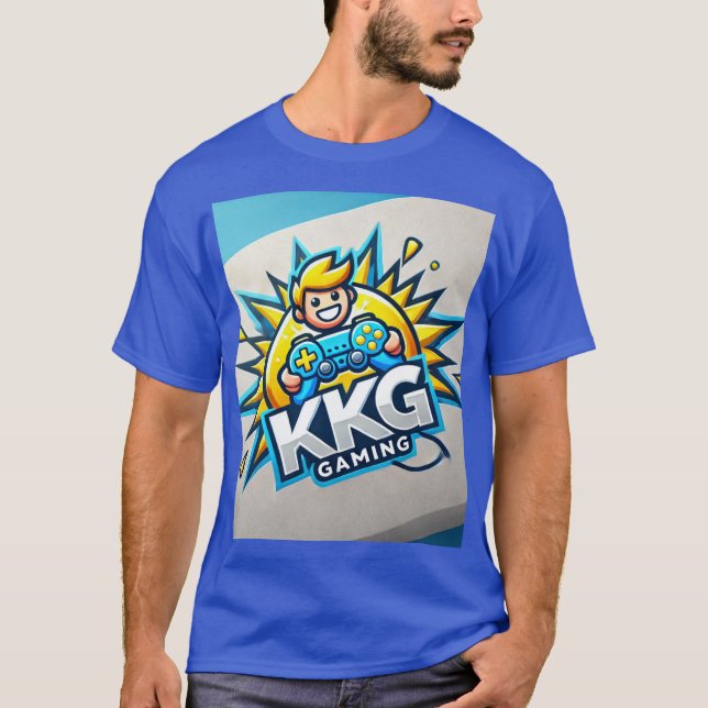 Camiseta Mens Adultos Merch O Cofre De Kabluey (Frente)