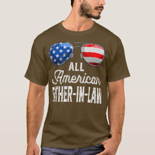 Camiseta Mens Afetou Todo O Pai Americano No Quarto Dia Da