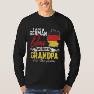 Camiseta Mens Alemanha Opa Funny Grandpa Tee For Men
