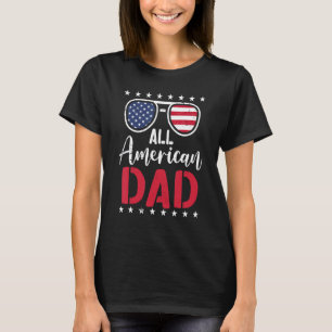 Camiseta Mens All American Pai Mating Family Quarto 4º S