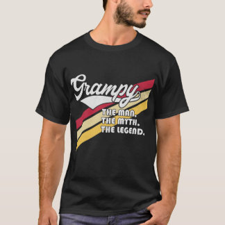 Camiseta Mens Amarra O Homem O Mito A Lenda do Pai