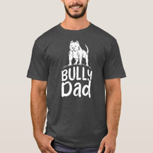 Camiseta Mens American Bully Design para Proprietário De Ca