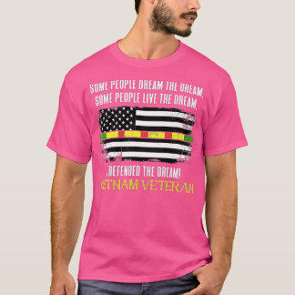 Camiseta Mens American Flag Veterans Day Patriotic Vietnam 