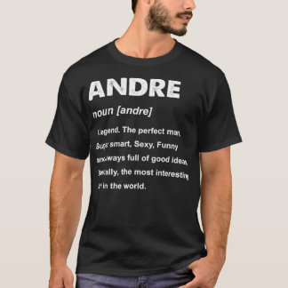 Camiseta Mens Andre Name