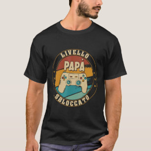 Camiseta Mens Anunciam Gravidez Neo Pai Jogo Futuro