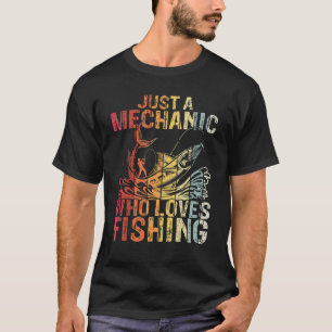 Camiseta Mens Apenas Um Mecânico Que Adora O Parafuso Do Ca