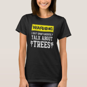 Camiseta Mens Arborist Fala Sobre Árvores Lumberjack 1