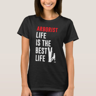 Camiseta Mens Arborist Life É A Melhor Árvore De Vida Subin