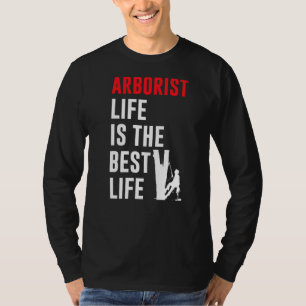 Camiseta Mens Arborist Life É A Melhor Árvore De Vida Subin