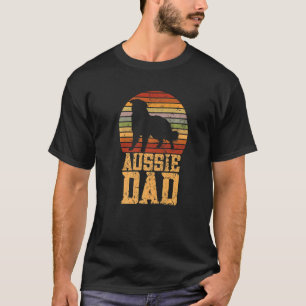 Camiseta Mens Aussie Pai Aussie Owner Australian Shepherd