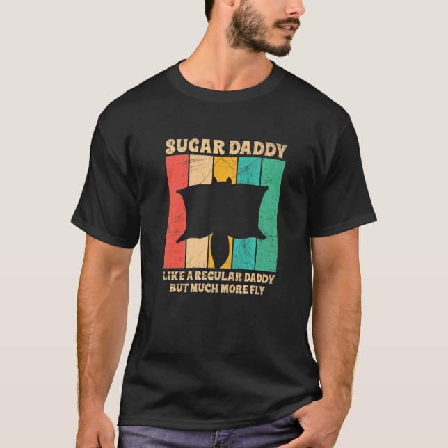 Camiseta Mens Australiana Glider Pun Para Uma Cola De Açúca (Frente)