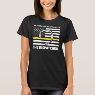 Camiseta Mens Avô O Homem O Vovô Dispa