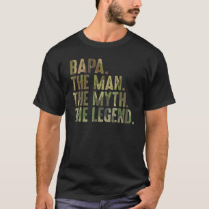 Camiseta Mens Bapa De Netos Para Homens Bapa Man Myt