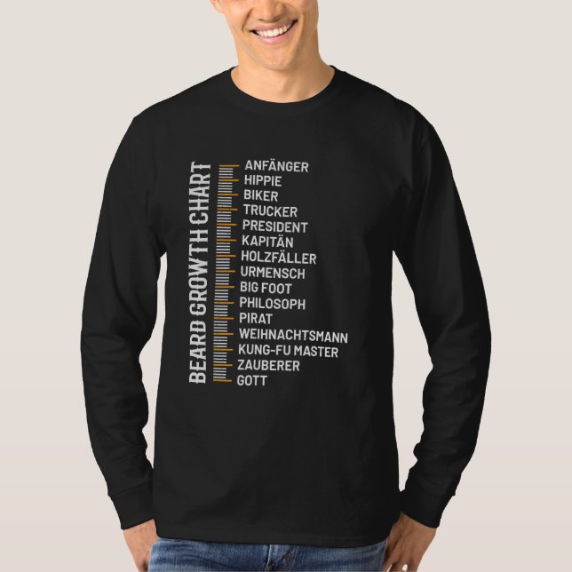 Camiseta Mens - Barba O Metrô - Comprimento da Barra - Comp (Frente)