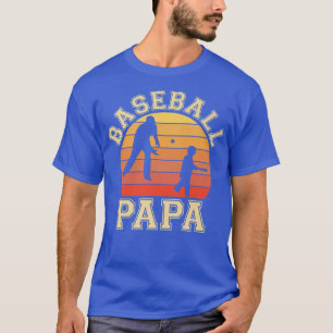 Camiseta Mens Baseball Papa Grandfather Grandson Proud Gran
