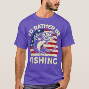 Camiseta Mens Bass PescaGaroto Engraçado Preferencialmente 