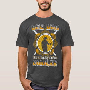 Camiseta Mens Beekeeper Pai Pai Dia de os pais Mel Abelha F